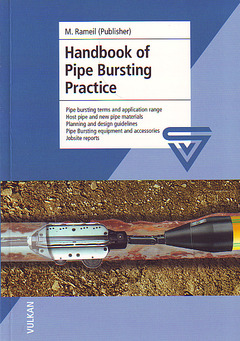 Couverture de l’ouvrage Handbook of pipe-bursting practice