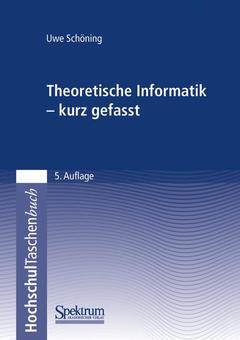 Couverture de l’ouvrage Theoretische Informatik - kurz gefasst