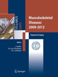 Couverture de l’ouvrage Musculoskeletal Diseases 2009-2012
