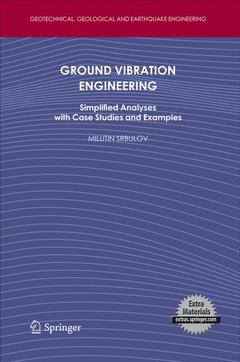 Couverture de l’ouvrage Ground Vibration Engineering