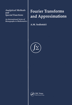 Couverture de l’ouvrage Fourier Transforms and Approximations