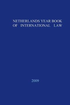 Couverture de l’ouvrage Netherlands Yearbook of International Law - 2002