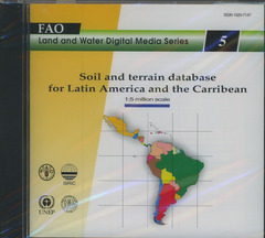 Couverture de l'ouvrage Soil and terrain database for Latin America and the Carribean 1998, CD ROM