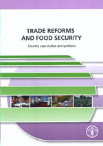 Couverture de l’ouvrage Trade reforms & food security. Country case studies & synthesis