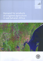 Couverture de l’ouvrage Demand for products of irrigated agriculture in sub-Saharan Africa