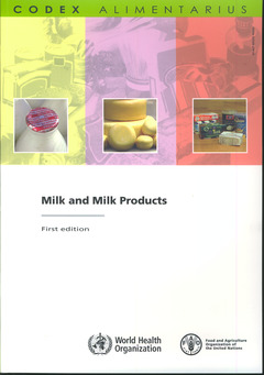 Couverture de l’ouvrage Milk & milk products