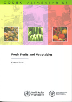Couverture de l’ouvrage Fresh fruits and vegetables