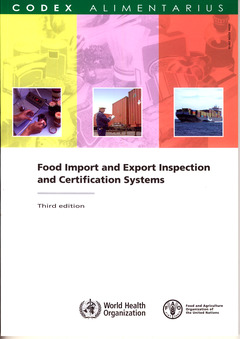 Couverture de l’ouvrage Food import & export inspection & certification systems