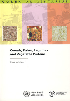 Couverture de l’ouvrage Cereals, pulses, legumes and vegetable proteins