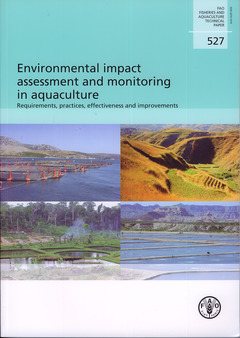 Couverture de l’ouvrage Environmental impact assessment & monitoring in aquaculture
