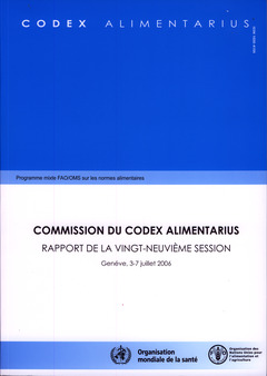 Couverture de l’ouvrage Rapport de la 29° session, Genève, 3-7 Juillet 2006