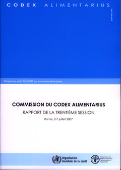 Cover of the book Rapport de la trentième session, Rome, 2-7 Juillet 2007.