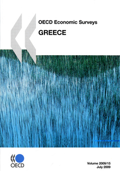 Couverture de l’ouvrage OECD Economic surveys: Greece 2009