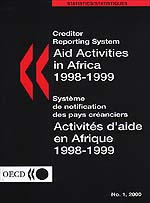 Couverture de l’ouvrage Activités d'aide en Afrique : système de notification des pays créanciers 19981999 (Ed.Bilingue)