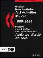 Couverture de l’ouvrage Activités d'aide en asie 1998/1999 n° 2 edition 2000