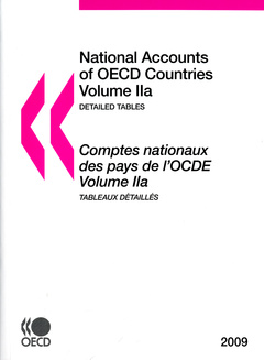 Couverture de l’ouvrage Comptes nationaux des pays de l'OCDE : Vol. IIA & IIB. Tableaux détaillés