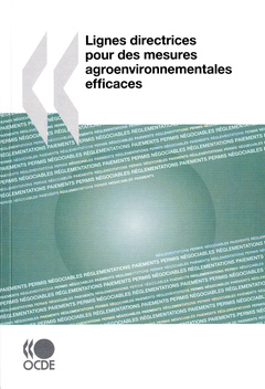 Couverture de l’ouvrage Lignes directrices pour des mesures agroenvironnementales efficaces (livre+ PDF)