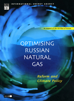 Couverture de l’ouvrage Optimizing Russian natural gas : Reform & climate policy
