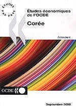 Couverture de l’ouvrage Etudes économiques de l'OCDE : la Corée Ed.2000