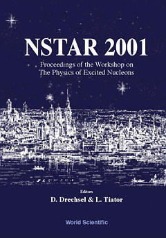 Cover of the book NSTAR 2001, proceedings of the workshop on the physics of excited nucleons, Mainz, Germany, 7-10 March 2001.