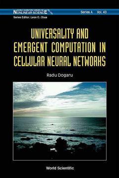 Couverture de l’ouvrage Universality and Emergent Computation in Cellular Neural Networks