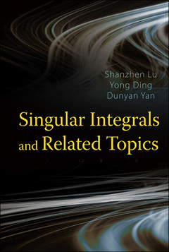 Couverture de l’ouvrage Singular integrals and related optics