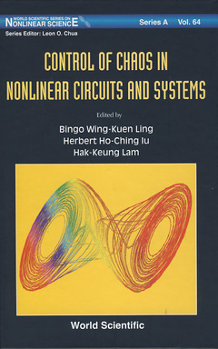 Couverture de l’ouvrage Control of chaos in nonlinear circuits and systems