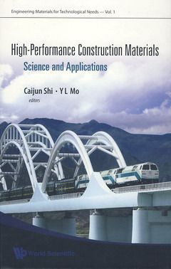 Couverture de l’ouvrage High-performance construction materials: Science & applications