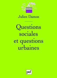 Couverture de l’ouvrage Questions sociales et questions urbaines