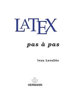 Couverture de l’ouvrage LaTeX pas à pas