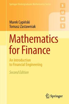 Couverture de l’ouvrage Mathematics for Finance