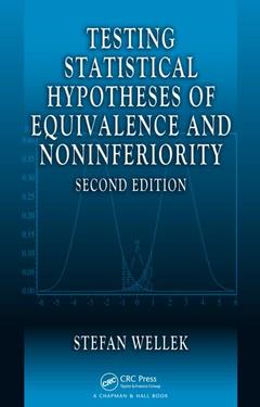 Couverture de l’ouvrage Testing Statistical Hypotheses of Equivalence and Noninferiority