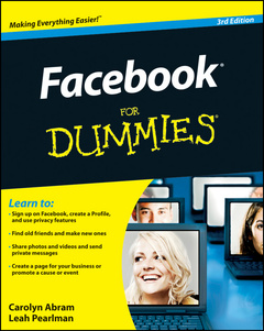 Couverture de l’ouvrage Facebook for dummies