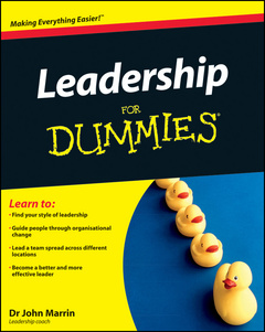 Couverture de l’ouvrage Leadership For Dummies