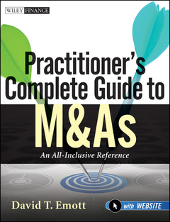Cover of the book Practitioner's Complete Guide to M&As, with Website