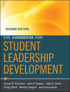 Couverture de l’ouvrage The Handbook for Student Leadership Development