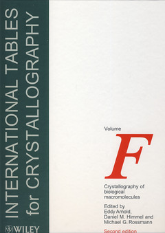 Cover of the book International Tables for Crystallography, Volume F