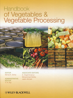 Couverture de l’ouvrage Handbook of Vegetables and Vegetable Processing