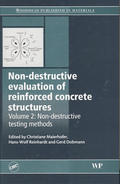 Couverture de l’ouvrage Non-Destructive Evaluation of Reinforced Concrete Structures