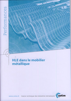 Couverture de l'ouvrage HLE dans le mobilier métallique (Performances, 9Q130)