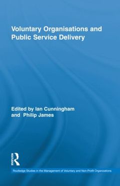 Couverture de l’ouvrage Voluntary Organizations and Public Service Delivery