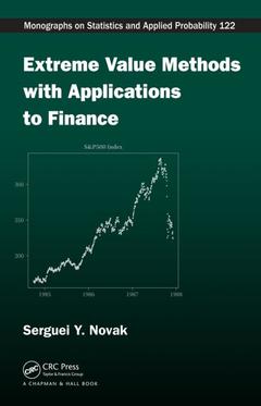 Couverture de l’ouvrage Extreme Value Methods with Applications to Finance