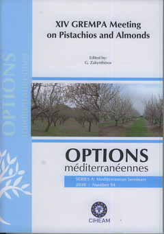 Cover of the book XIV GREMPA meeting on pistachios and almonds