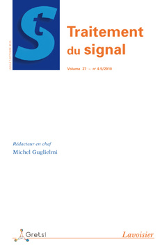 Couverture de l’ouvrage Traitement du signal Volume 27 N° 4-5/ Juillet-Octobre 2010