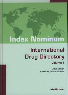 Couverture de l’ouvrage Index Nominum : International Drug Directory 