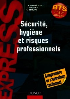 Couverture de l’ouvrage Sécurité, hygiène et risques professionnels