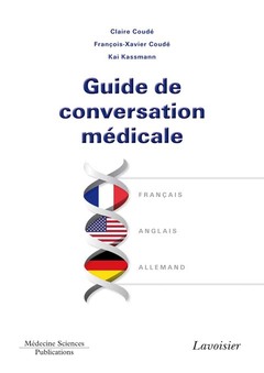 Couverture de l’ouvrage Guide de conversation médicale français/anglais/allemand