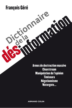 Cover of the book Dictionnaire de la désinformation