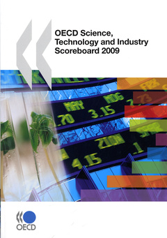 Couverture de l’ouvrage OECD Science, Technology and Industry Scoreboard 2009 (book + PDF File)