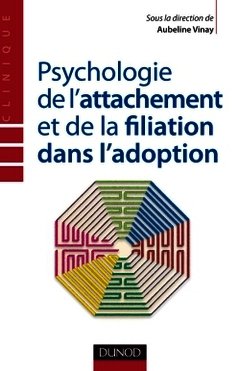 Couverture de l’ouvrage Psychologie de l'attachement et de la filiation dans l'adoption